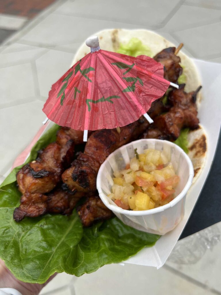 Taste of Spring festival food in Conyers GA